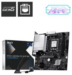 MOTHER S1851 DDR5 MSI H810MB WIFI6E RAMx2 NVMEx1